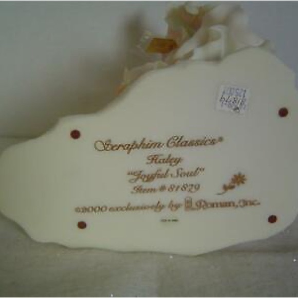Seraphim Classics Angel by Roman Haley joyful soul Heaven on Earth Box/COA RARE - Picture 7 of 9